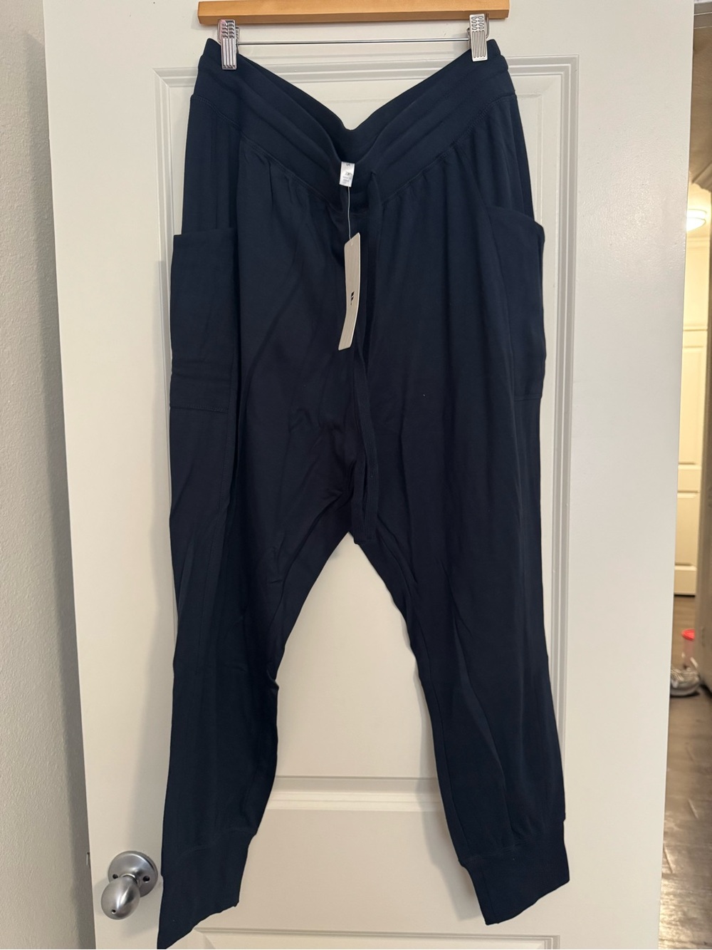 Navy Pocket Joggers